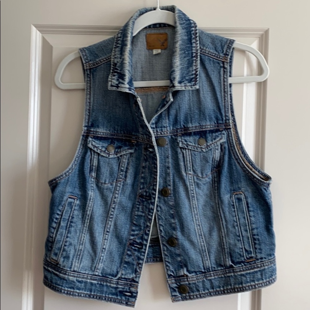 Denim vest
